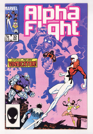 Alpha Flight Vol 1 32 Mid Grade (1986)