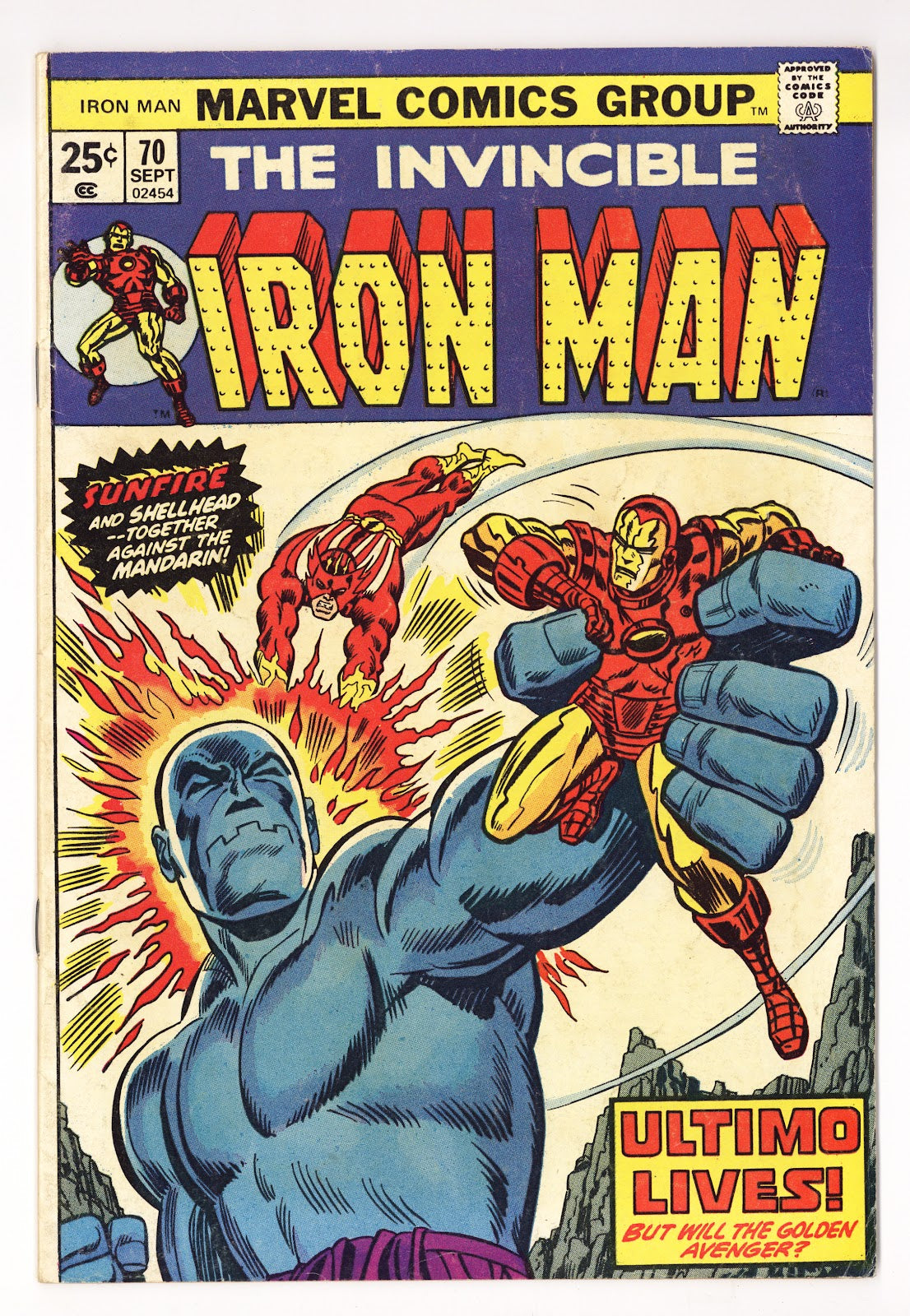 Iron Man Vol 1 70  VG/FN (5.0)   (1974)