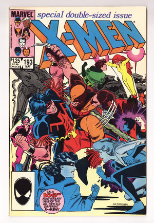 The Uncanny X-Men Vol 1 193  VF (8.0)   (1985)
