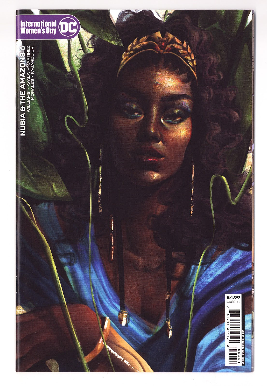 Nubia & the Amazons 6 High Grade (2022) Nneka Variant 