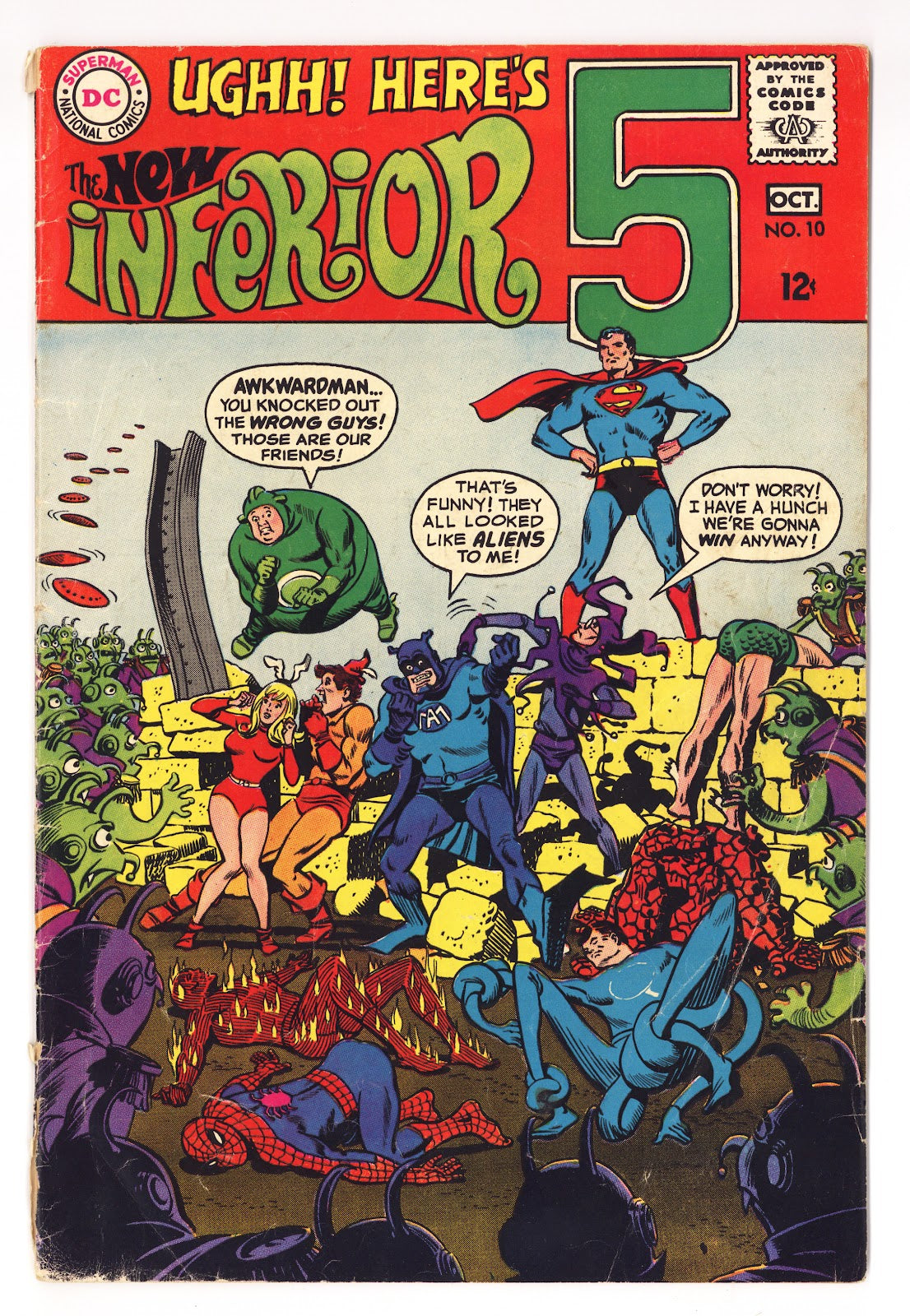 The Inferior Five   10  VG- (3.5)   (1968)     