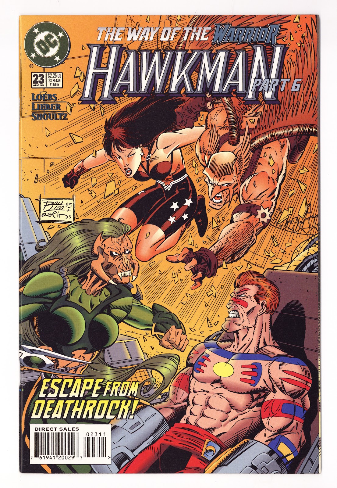 Hawkman Vol 3 23  High Grade   (1995)     