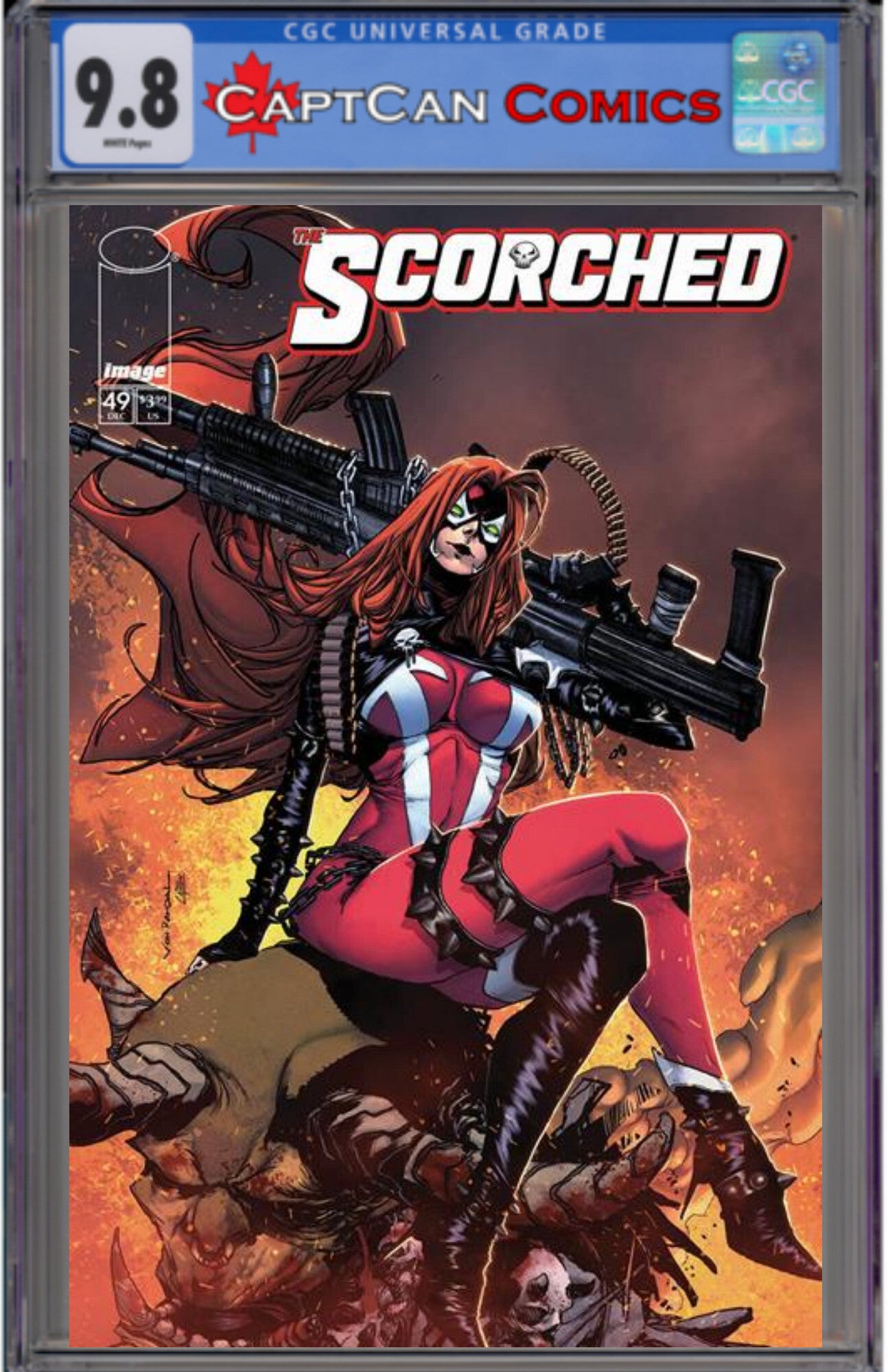 SPAWN SCORCHED #49 CVR A VON RANDAL