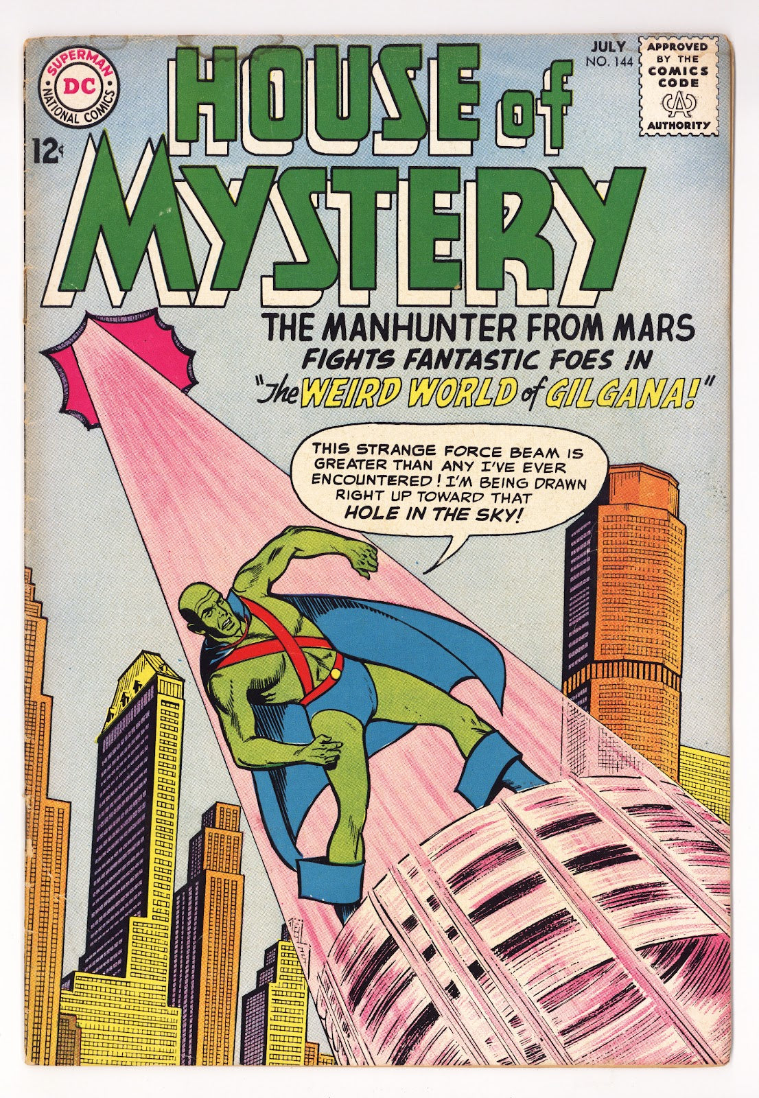 House of Mystery Vol 1 144  VG+ (4.5)   (1964)     