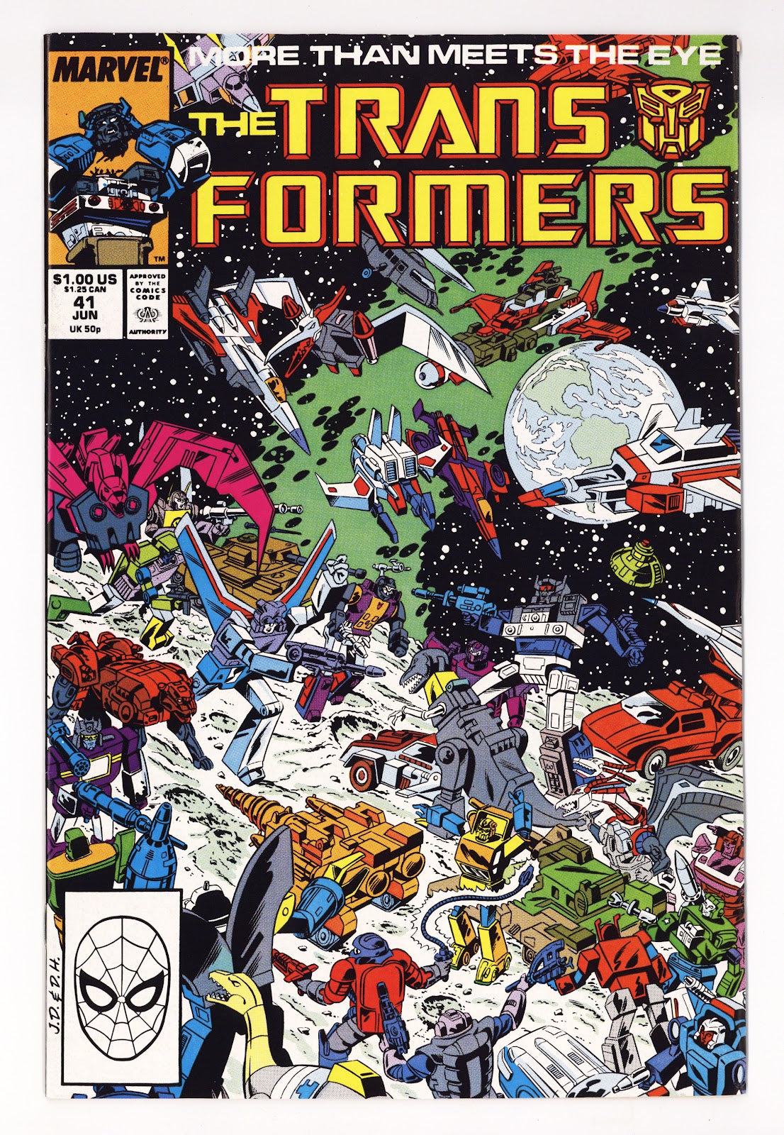 The Transformers Vol 1 41  VF/NM (9.0)   (1988)     