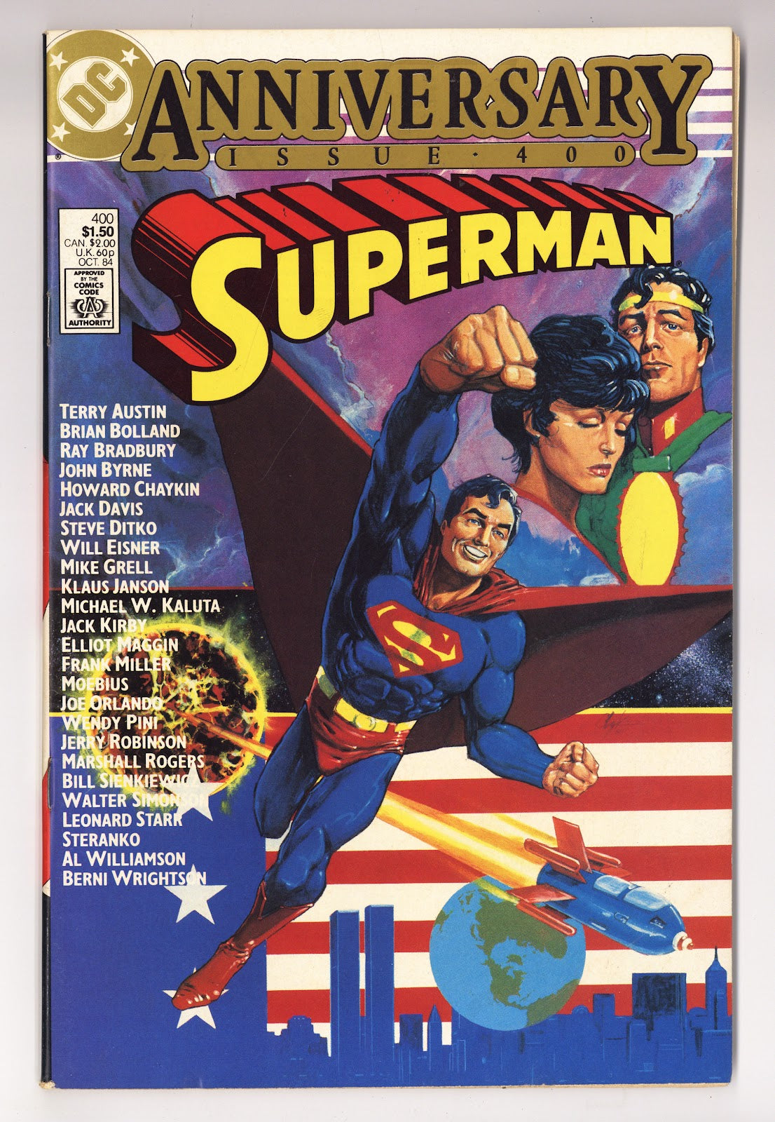 Superman Vol 1 400  Mid Grade   (1984)     