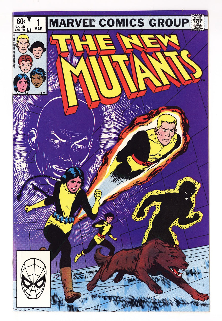 The New Mutants Vol 1 1  VF+ (8.5)   (1983)     