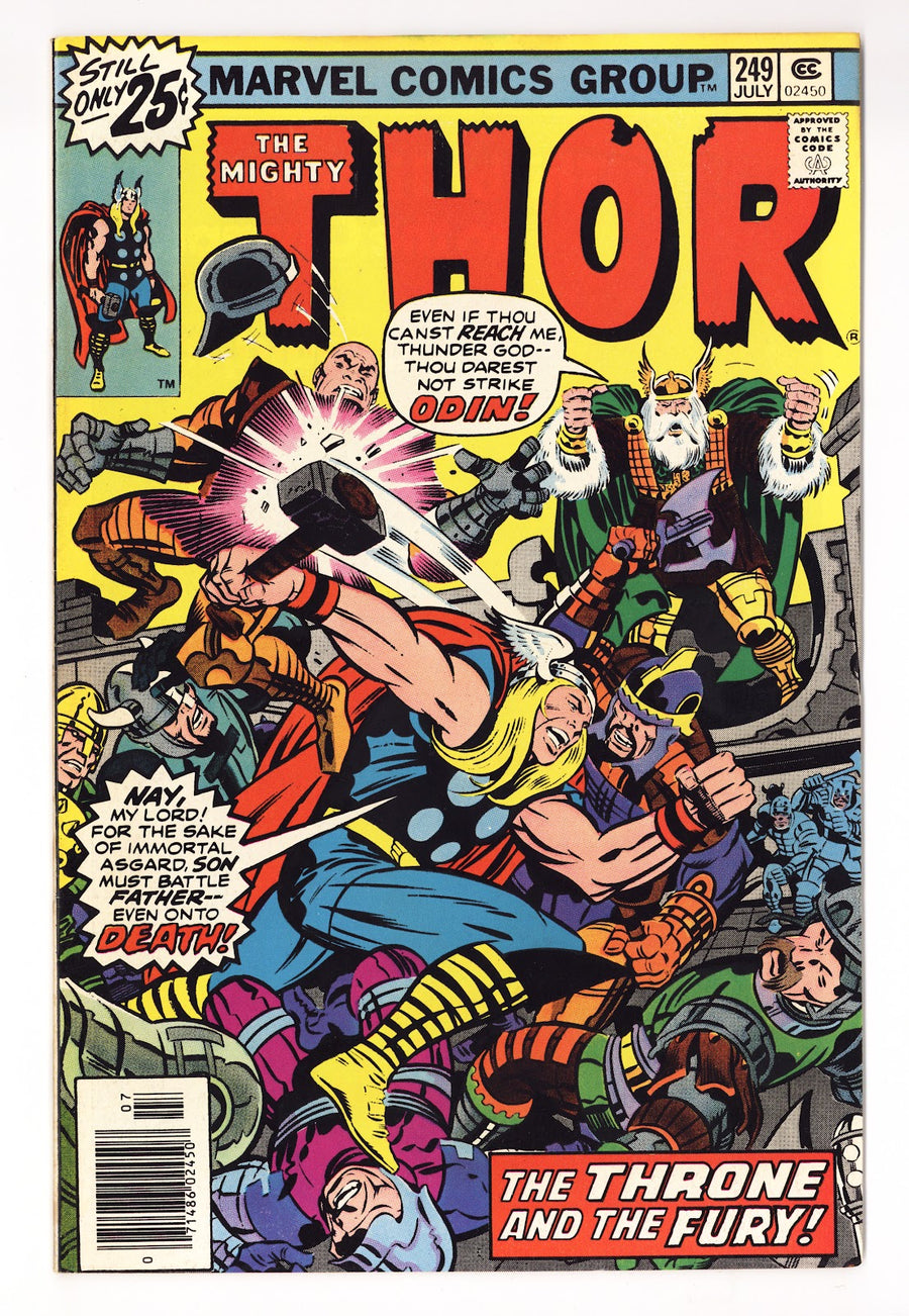 Thor Vol 1 249  Mid Grade   (1976)     