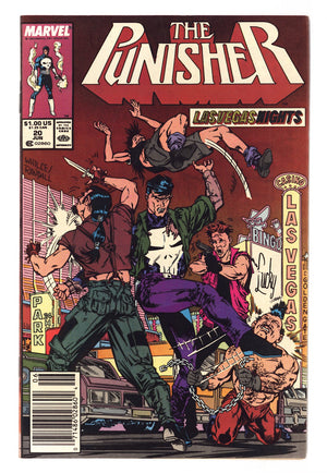 The Punisher Vol 2 20 High Grade (1989) Newsstand