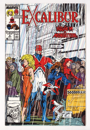 Excalibur Vol 1 8 High Grade (1989)