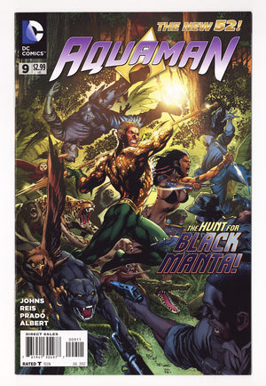 Aquaman Vol 7 9 High Grade (2012) Direct Sales