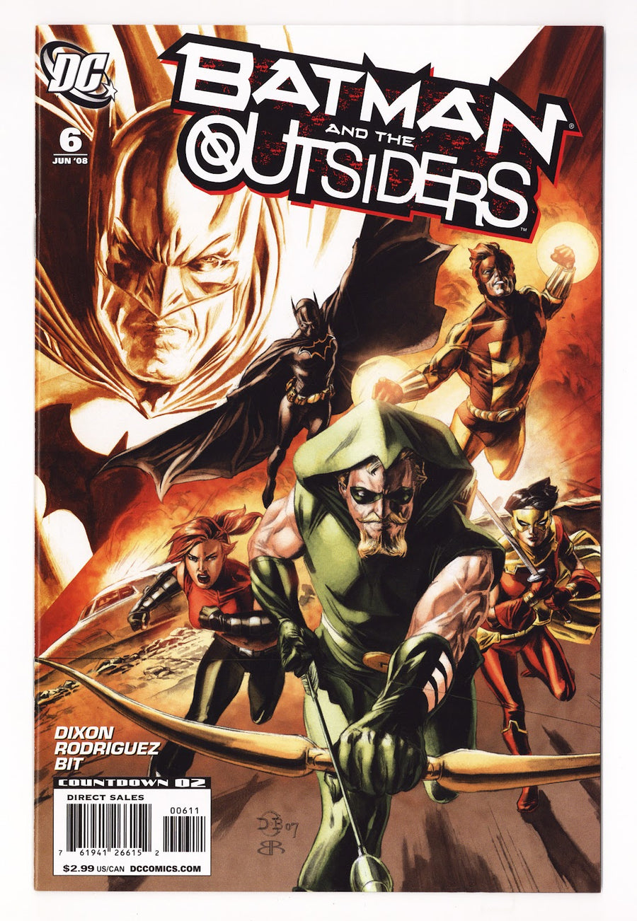 Batman and the Outsiders Vol 1 6  High Grade   (2008)     