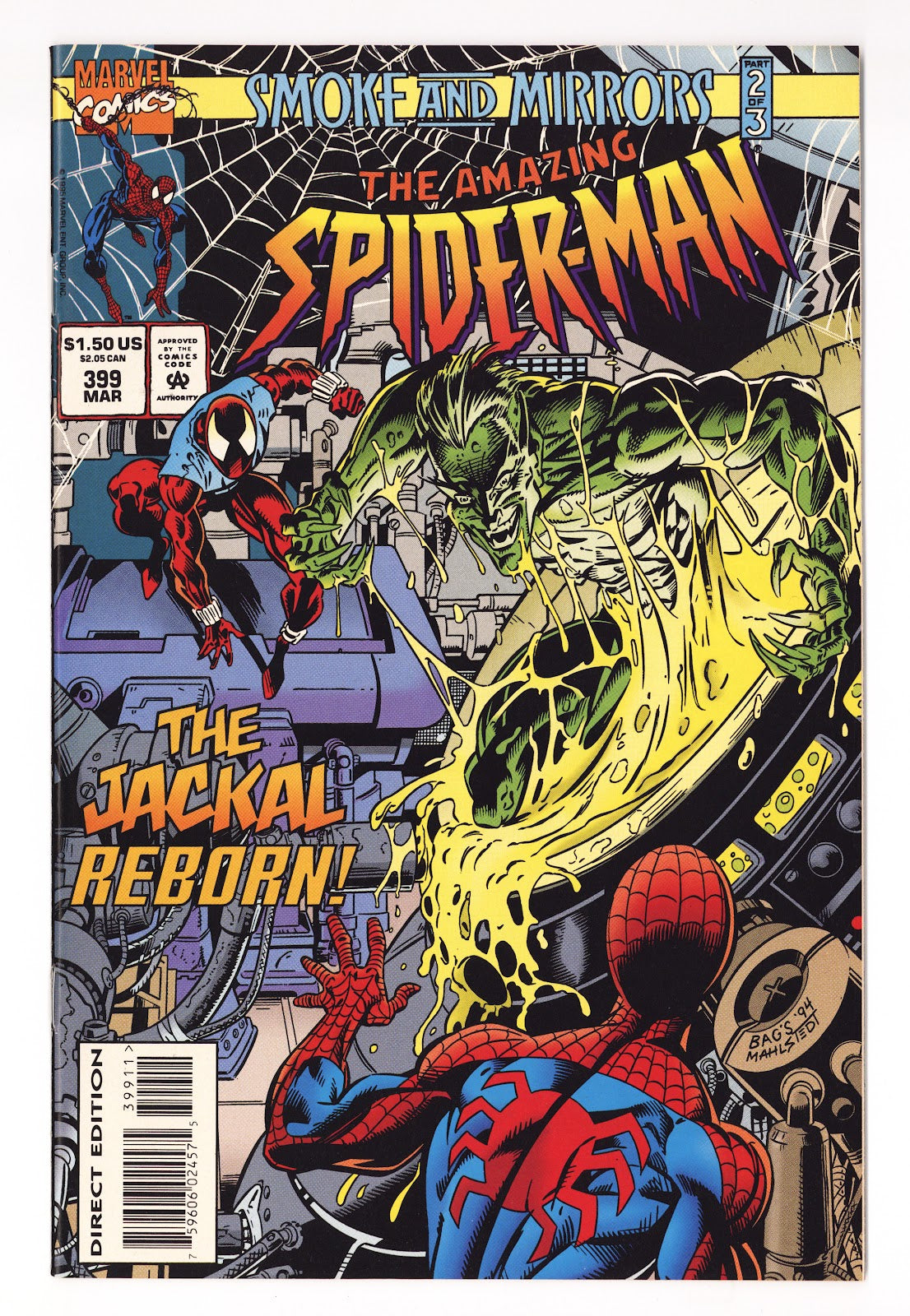 The Amazing Spider-Man Vol 1 399 High Grade (1995)  