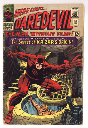 Daredevil Vol 1 13  VG- (3.5)   (1966)