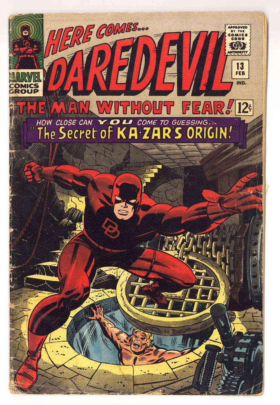 Daredevil Vol 1 13  VG- (3.5)   (1966)