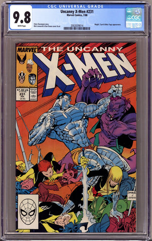 The Uncanny X-Men Vol 1 231 CGC 9.8 (NM/M)   (1988)
