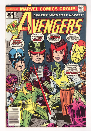 The Avengers Vol 1 154  Mid Grade   (1976)