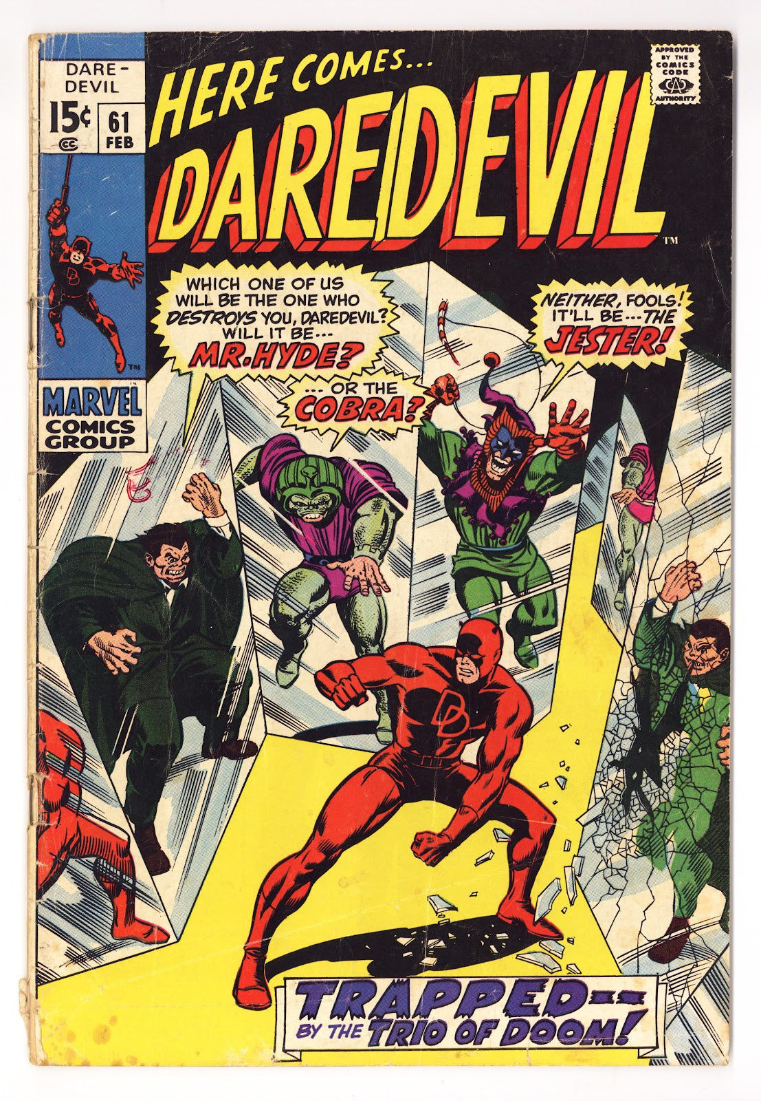 Daredevil Vol 1 61 GD/VG (3.0) (1970) 