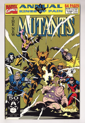 The New Mutants Annual Vol 1 7  Mid Grade   (1991)