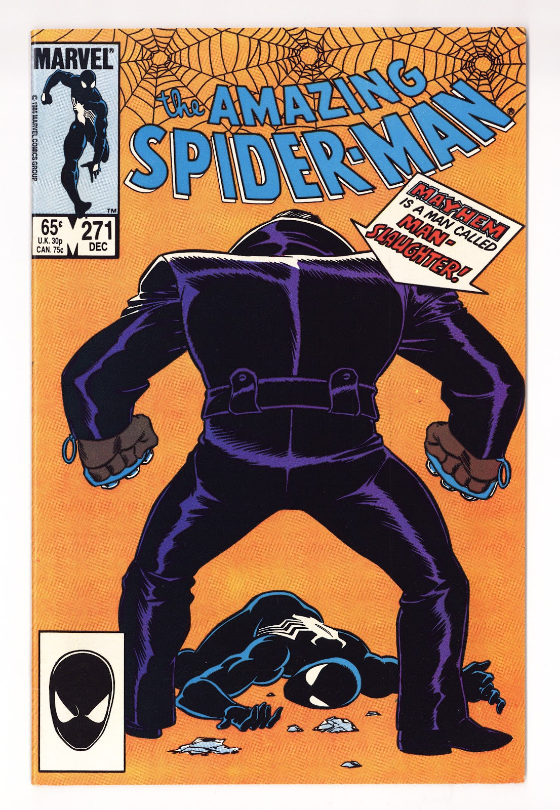 The Amazing Spider-Man Vol 1 271  VF+ (8.5)   (1985)