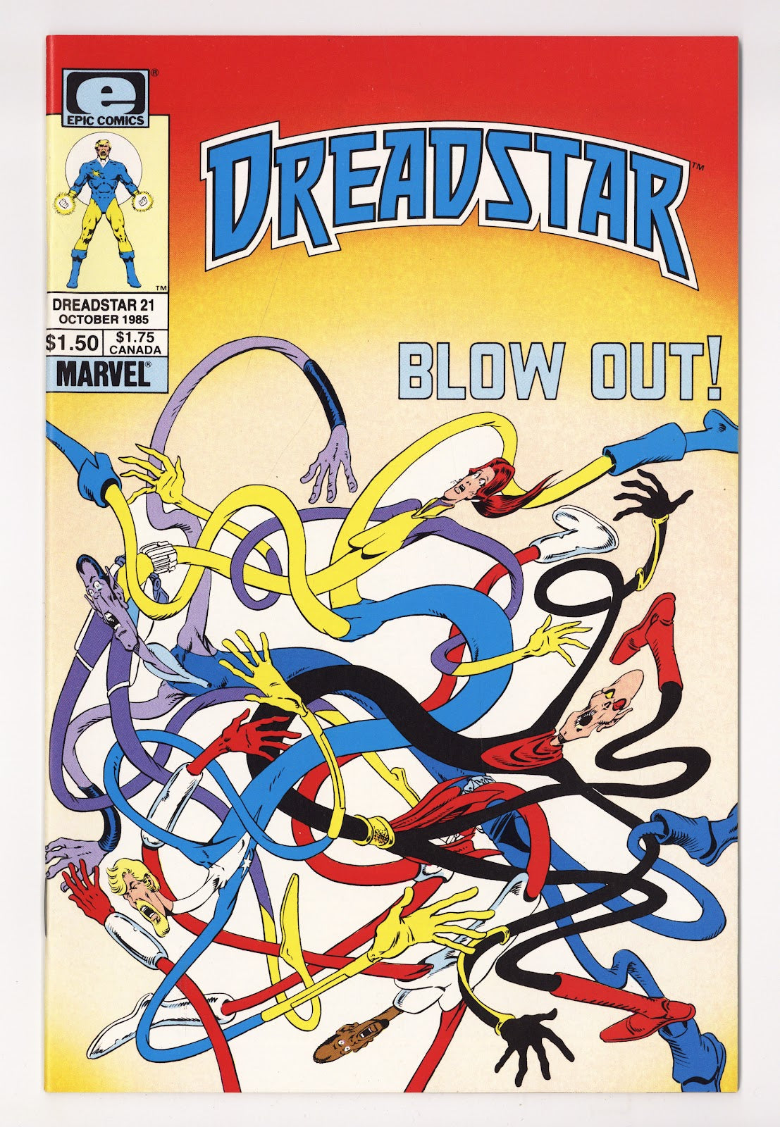Dreadstar   21  High Grade   (1985)     