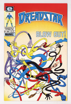 Dreadstar   21  High Grade   (1985)