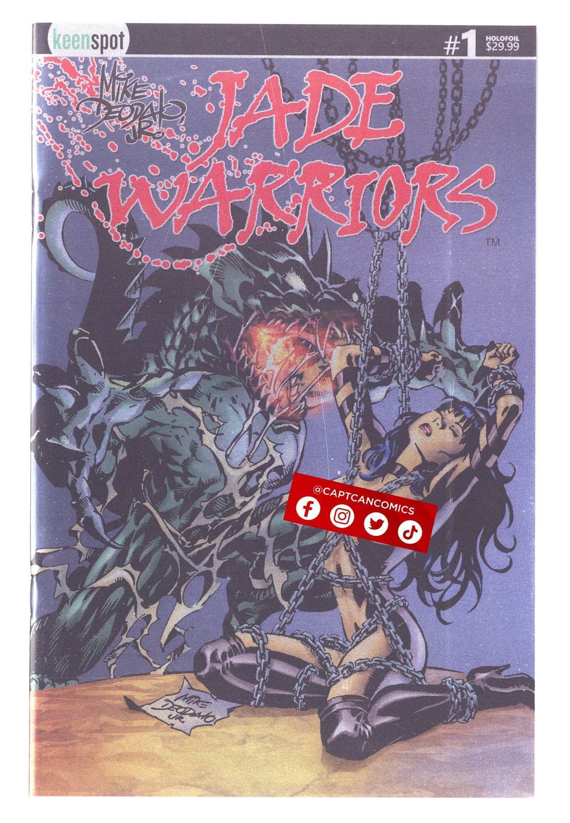 Jade Warriors 1 Jr. Holofoil Flip Variant (2026)