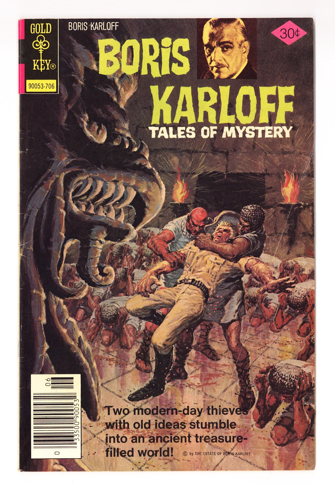 Boris Karloff Tales of Mystery 75 Low Grade (1977) Gold Key 