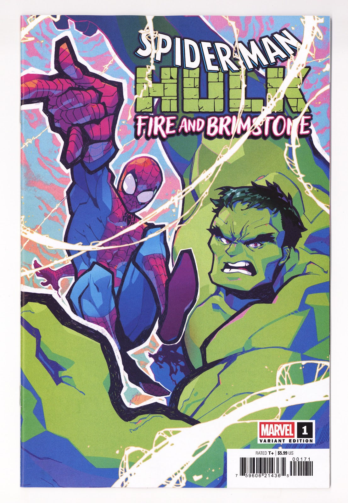 Spider-Man / Hulk: Fire and Brimstone 1 Besch Variant (2026)