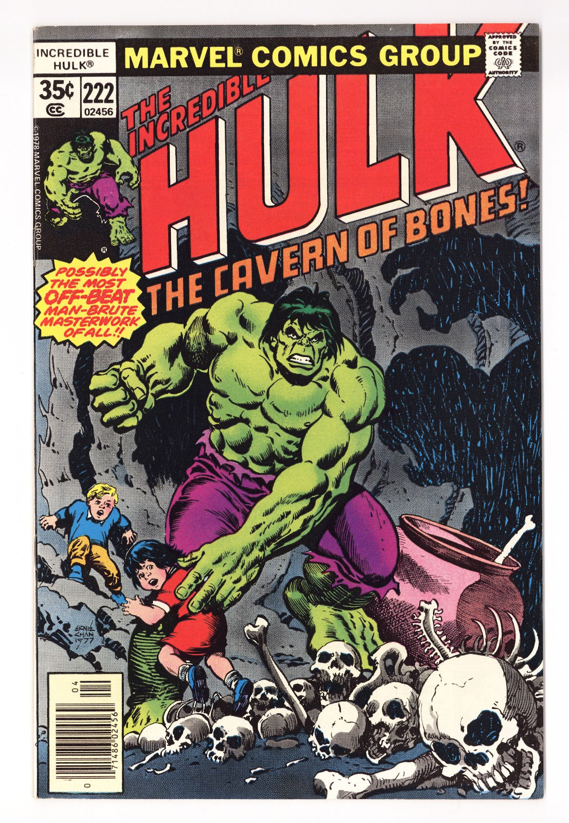 The Incredible Hulk Vol 1 222  High Grade   (1978)     