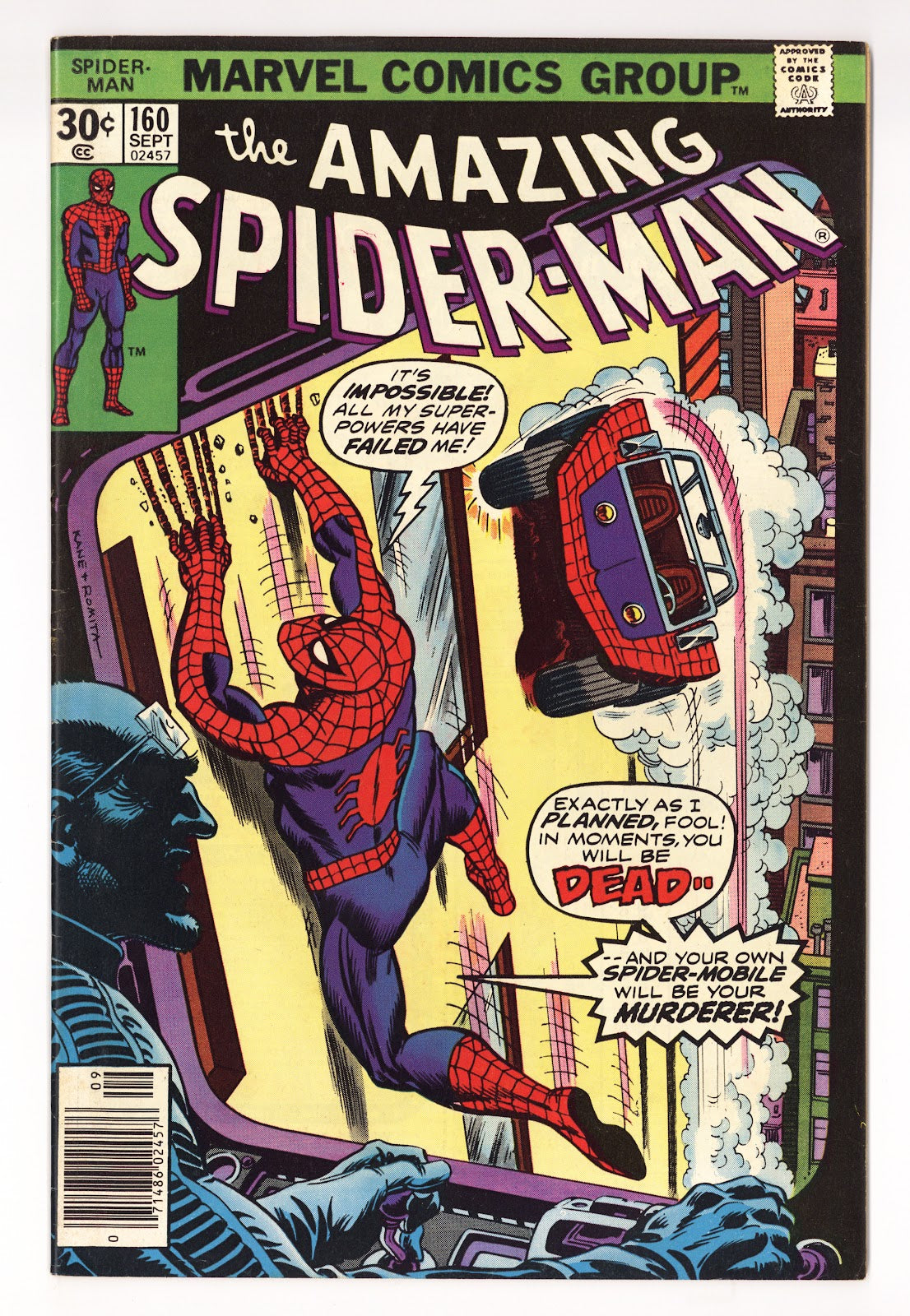 The Amazing Spider-Man Vol 1 160  FN/VF (7.0)   (1976)