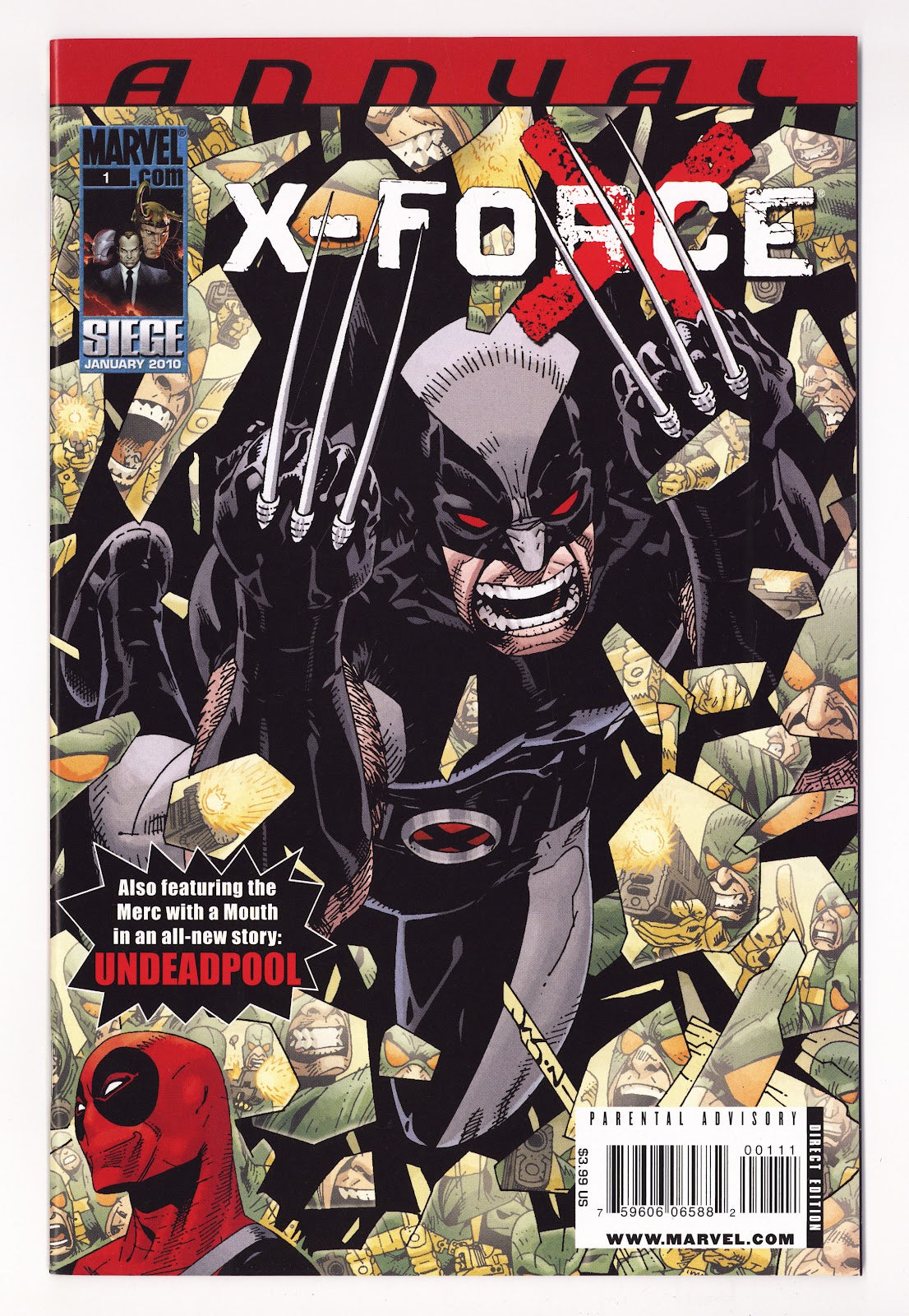 X-Force Annual   1  High Grade   (2010)     