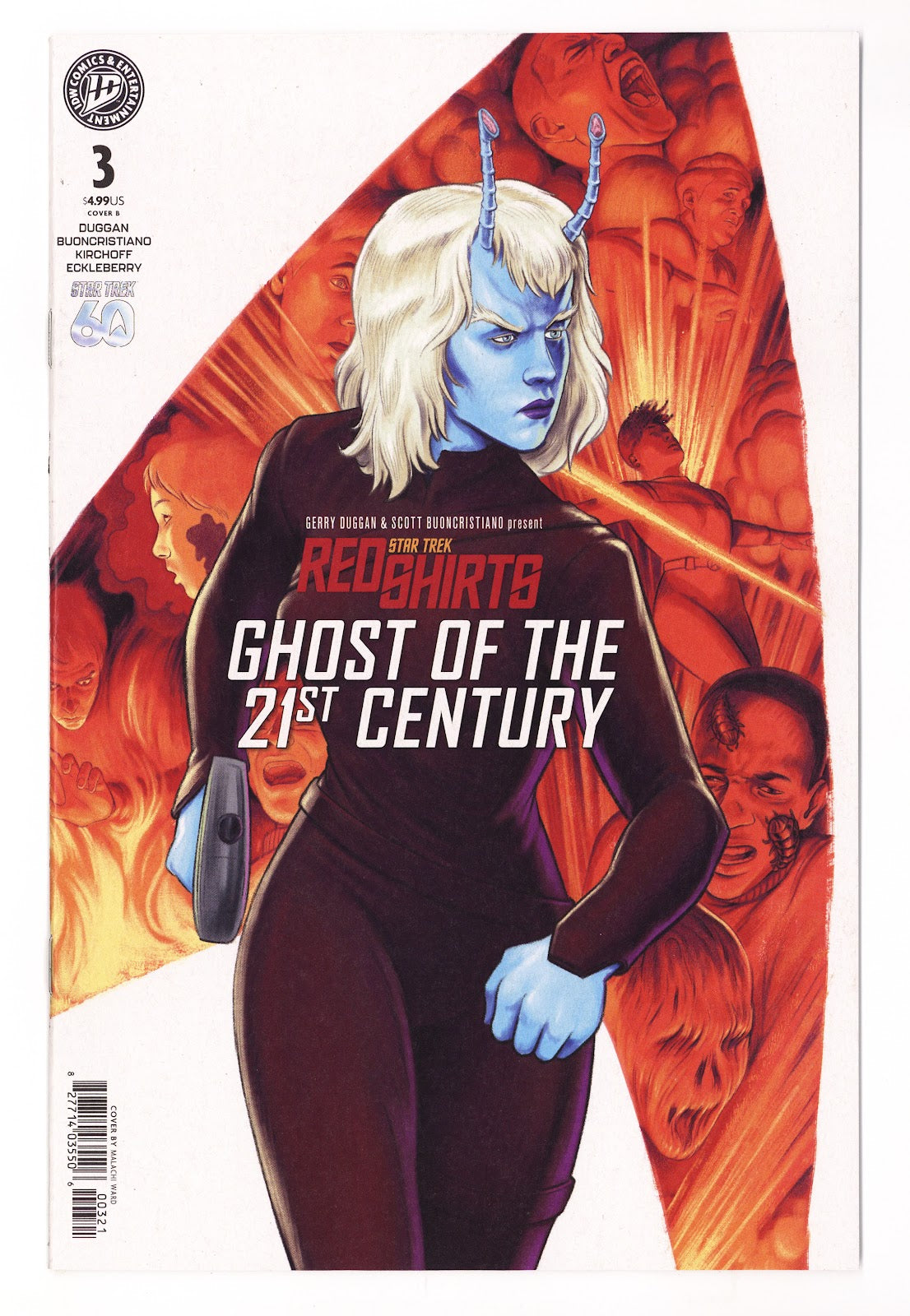 Star Trek: Red Shirts - Ghost of the 21st Century #3 (2026) Ward Variant