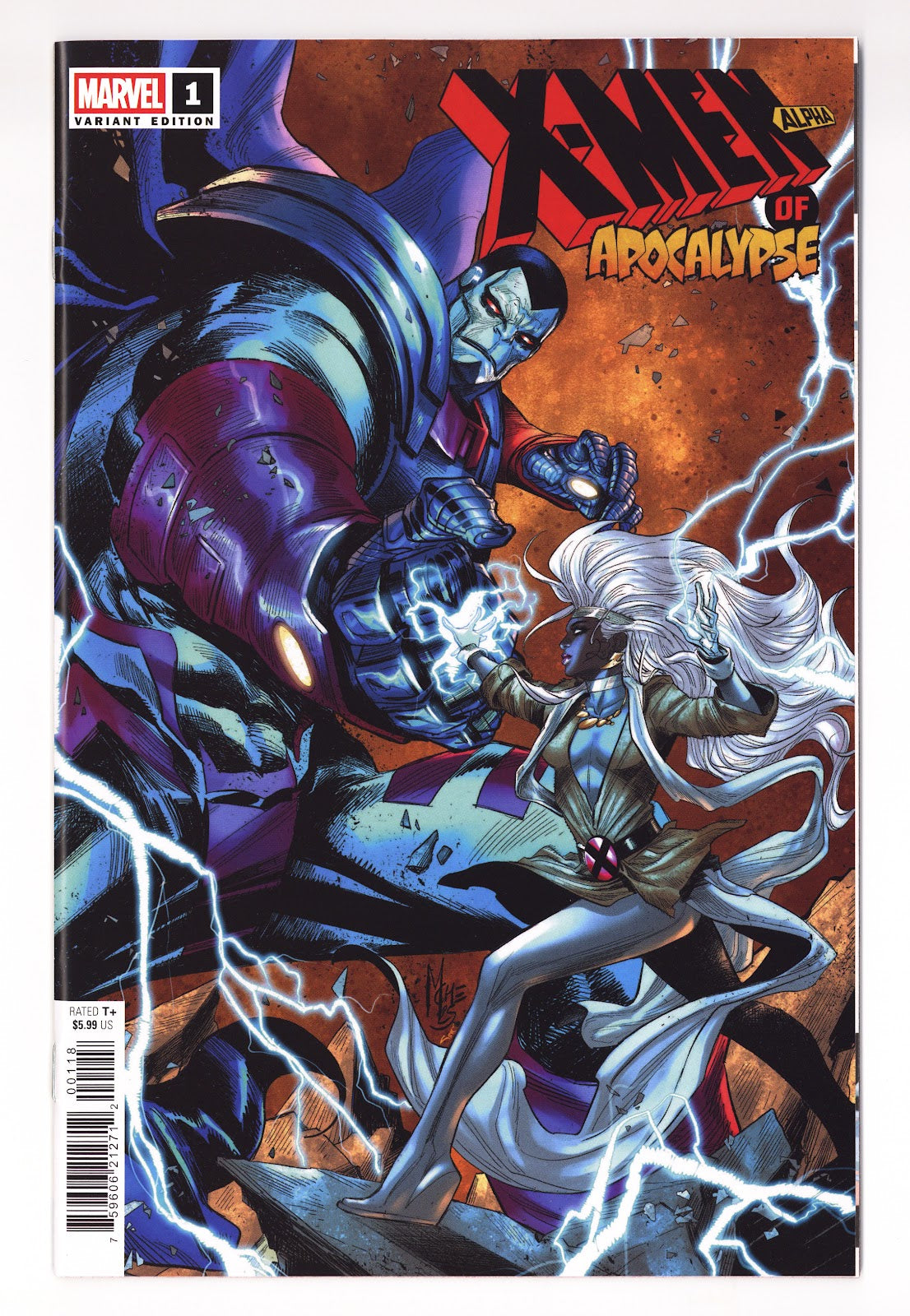 X-Men of Apocalypse Alpha 1 NM- (9.2) (2025) Checchetto Incentive Variant 