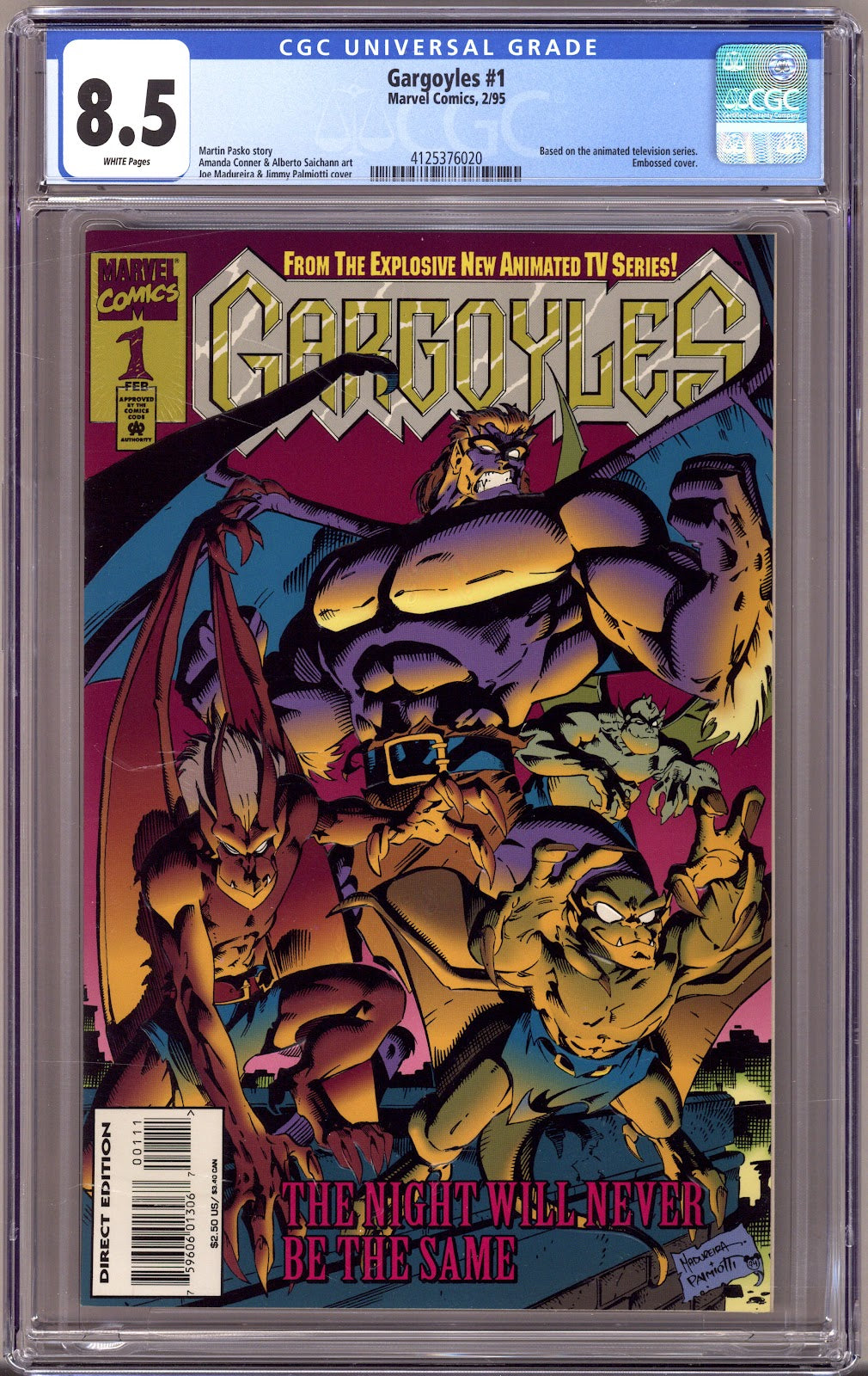 Gargoyles 1 CGC 8.5 (VF+) (1995) 