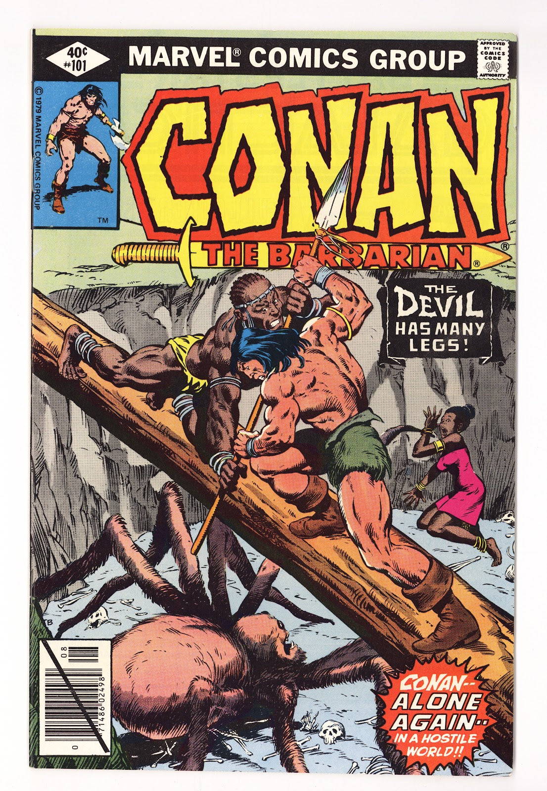 Conan the Barbarian Vol 1 101  Mid Grade   (1979)     