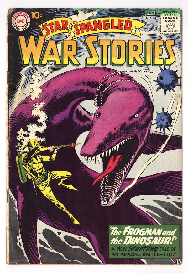 Star Spangled War Stories Vol 1 94 GD/VG (3.0) (1960)