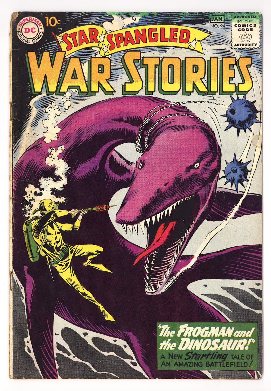 Star Spangled War Stories Vol 1 94 GD/VG (3.0) (1960) 
