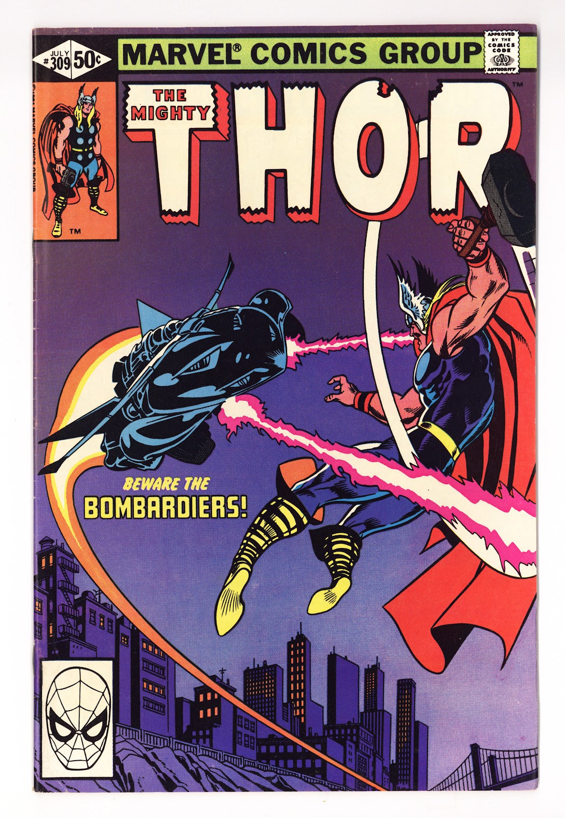 Thor Vol 1 309  Mid Grade   (1981)     