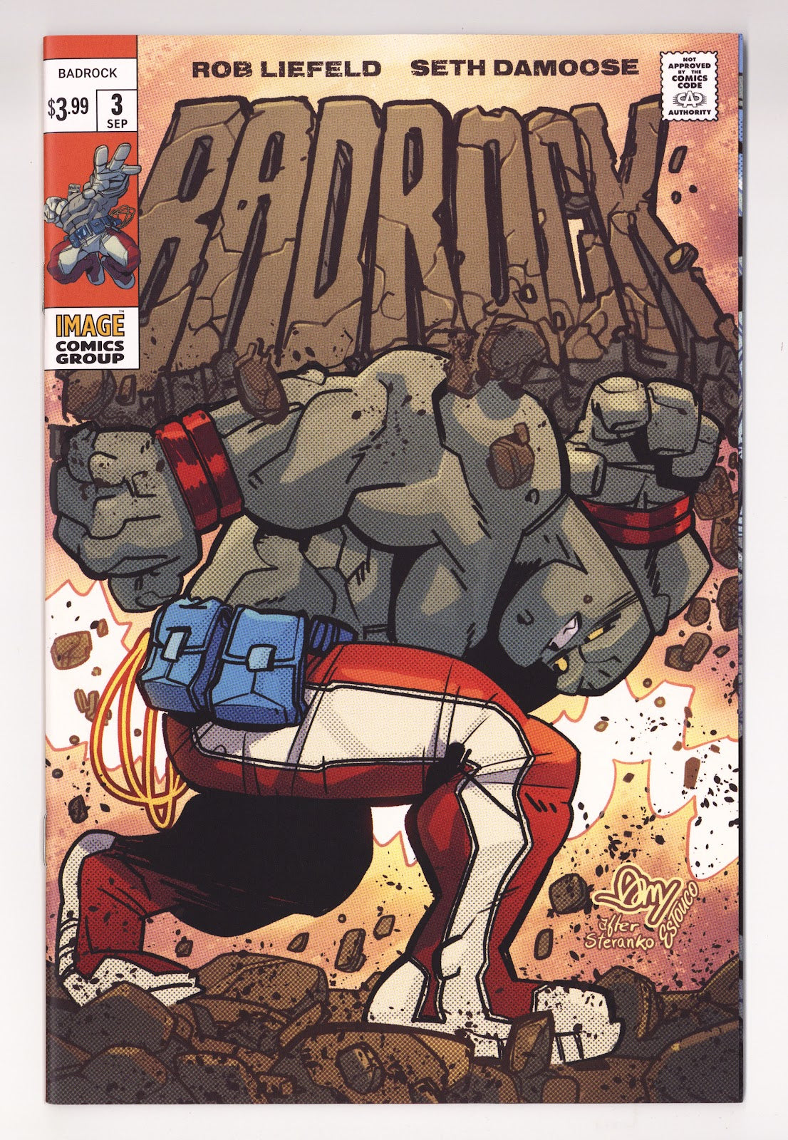 Badrock Vol 2 #3 (2026) Damoose Variant