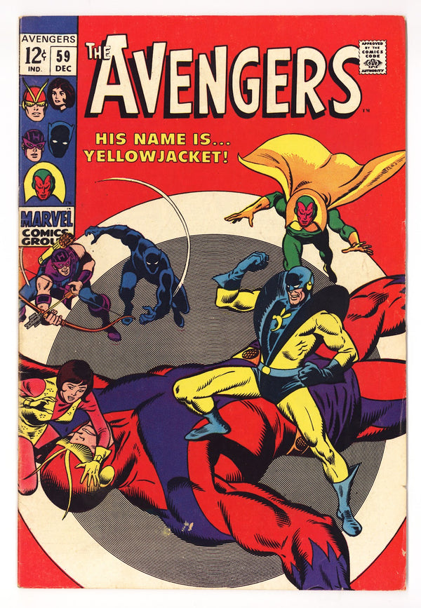The Avengers Vol 1 59 VG (4.0) (1968)