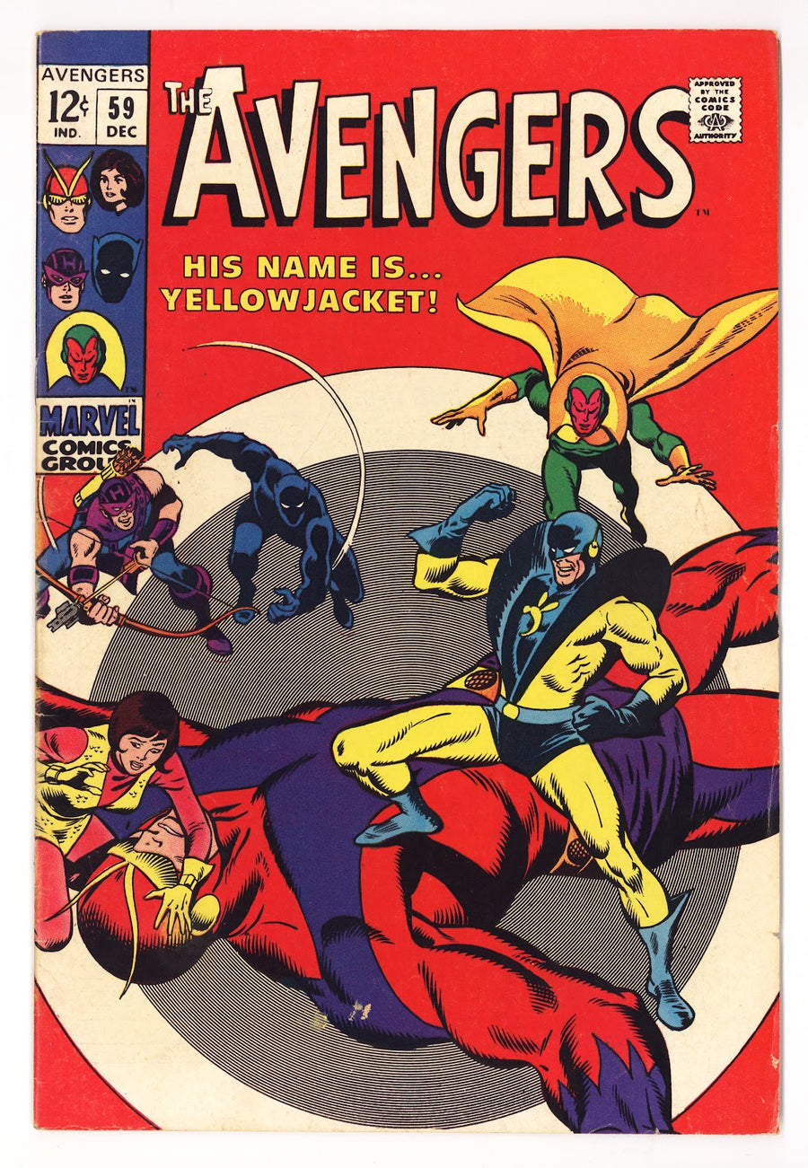 The Avengers Vol 1 59 VG (4.0) (1968) 