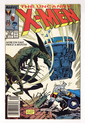 The Uncanny X-Men Vol 1 233  Mid Grade   (1988)   Newsstand