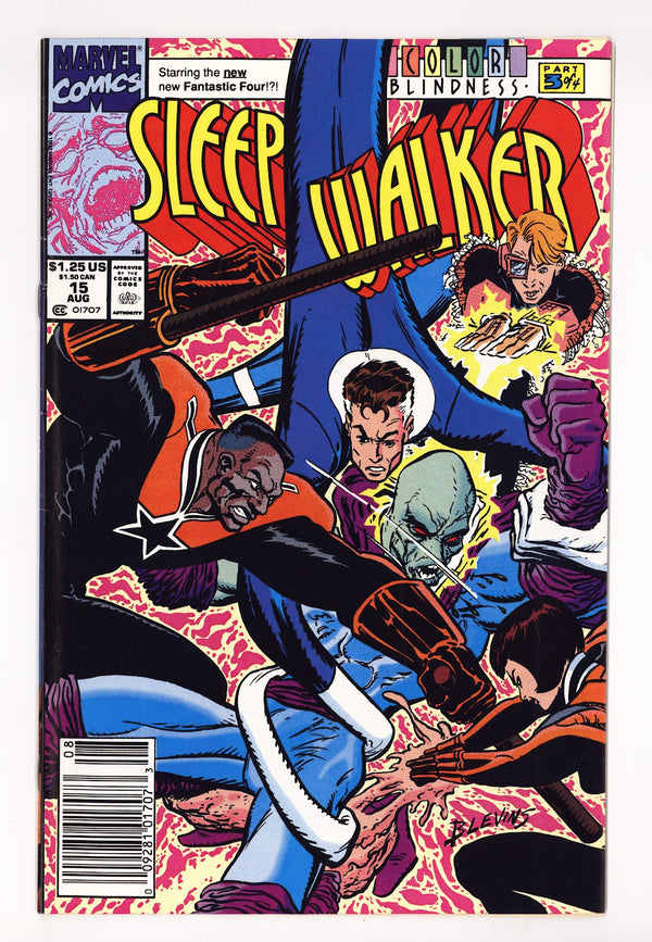 Sleepwalker 15 High Grade (1992) Newsstand