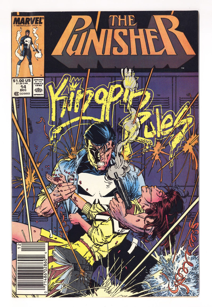 The Punisher Vol 2 14  Mid Grade   (1988)   Newsstand