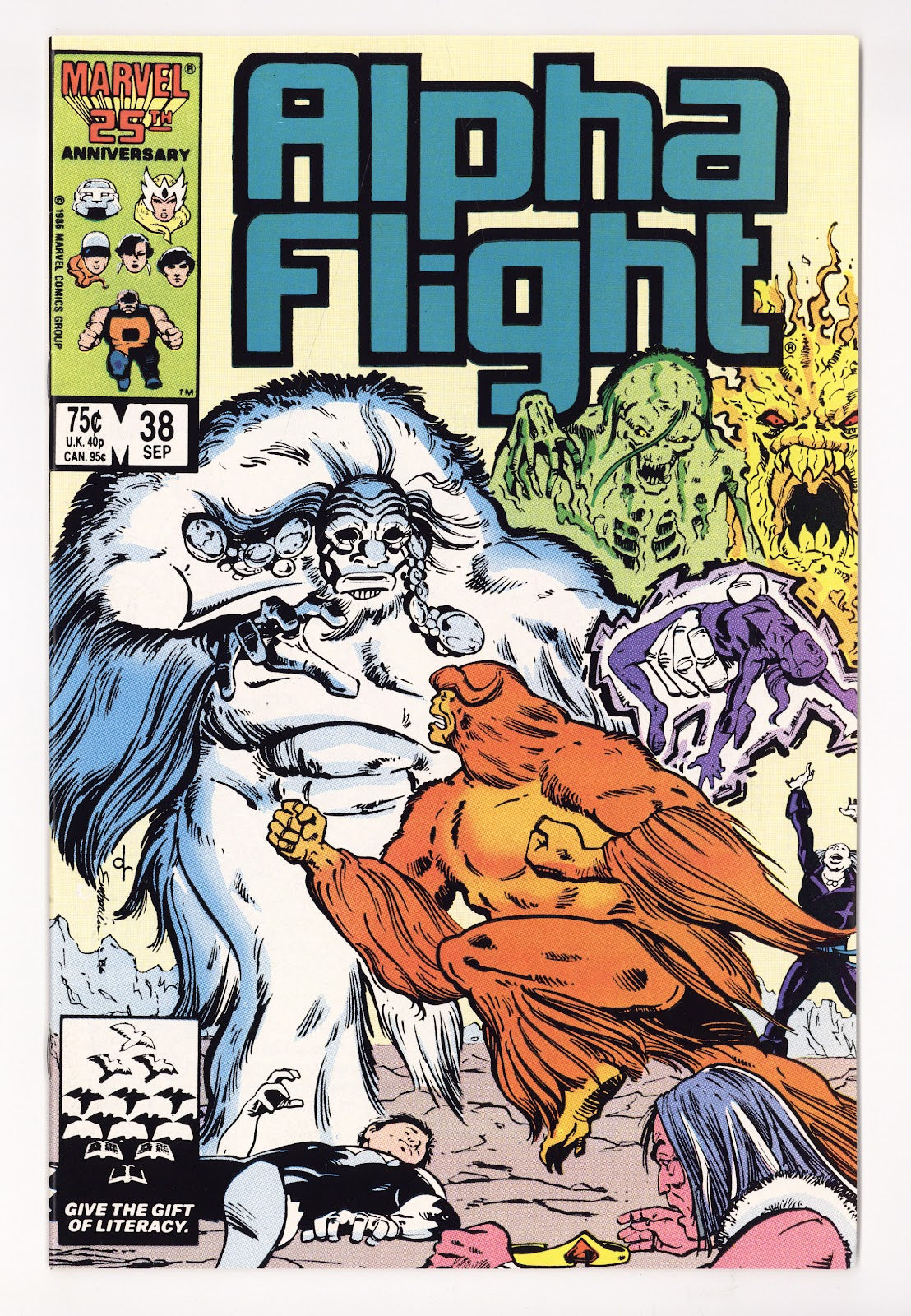 Alpha Flight Vol 1 38 Mid Grade (1986) 