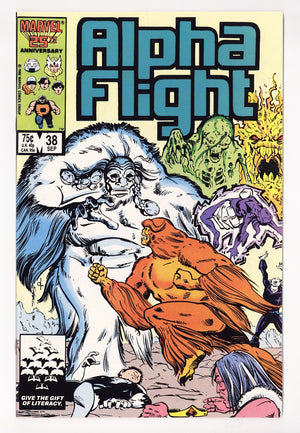Alpha Flight Vol 1 38 Mid Grade (1986)