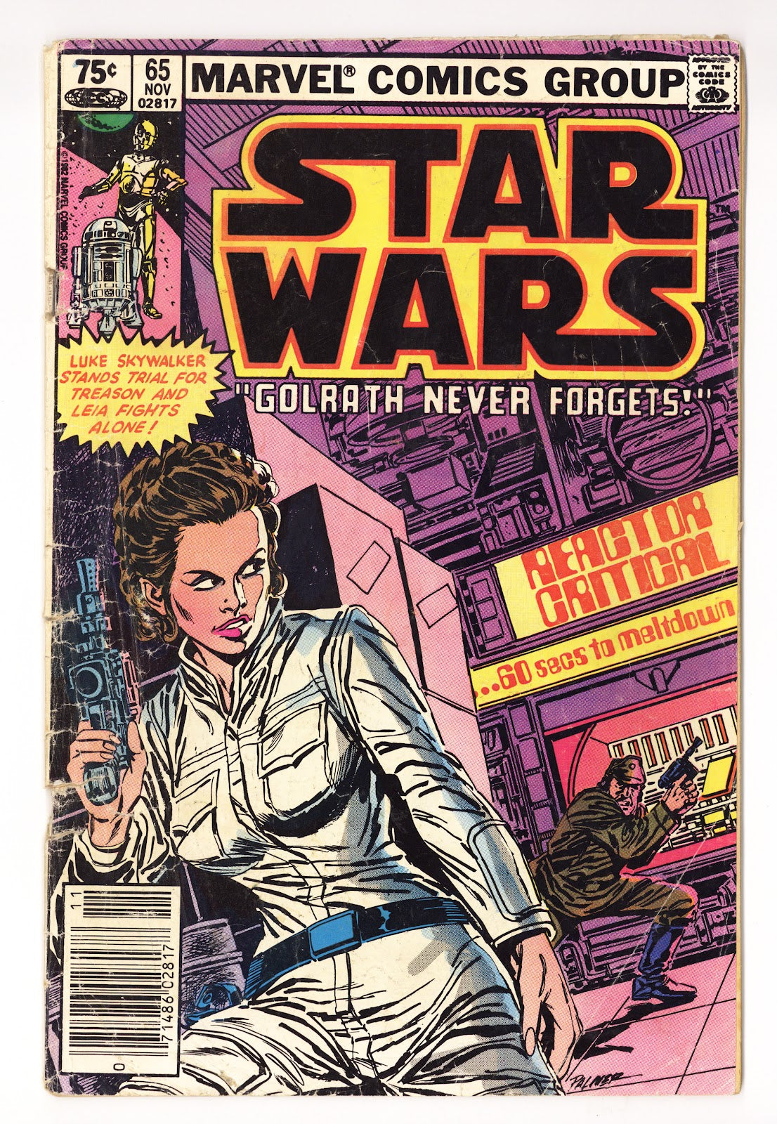 Star Wars Vol 1 65  Very Low Grade   (1982)   Canadian Price Variant