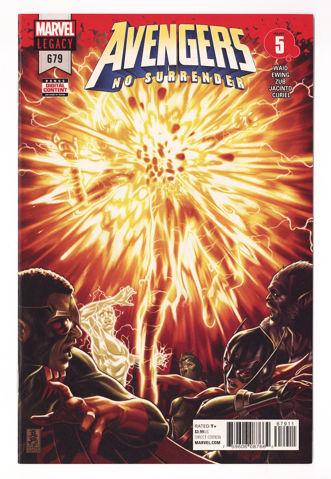 Avengers Vol 7 679  High Grade   (2018) Brooks   Mark Brooks  