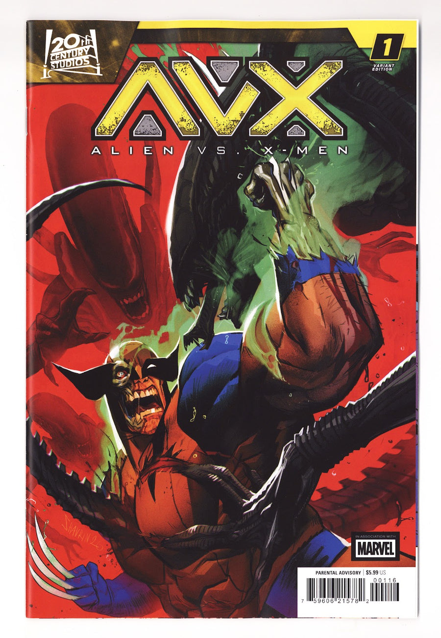 Alien Vs. X-Men #1 NM (9.6) (2026) Shavrin Incentive